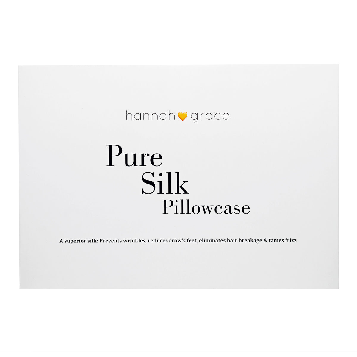 HG Supreme Comfort Pillowcase "I've slept on silk for years, but the quality and softness of yours is SO much better." -Jean, HG customer